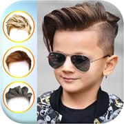 Boy Hairstyle Camera Icon